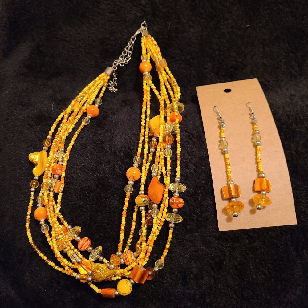 Necklace and Earrings Set